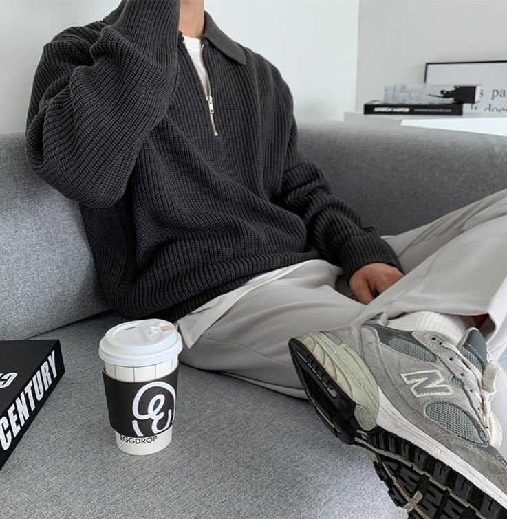 selca_shop's tweet photo. 【new item】

HALF ZIP KNIT
¥8,200

トレンディなデザインが特徴の，男性向けのハーフジップニットです。

▼MEN’S SELCA web store ▼
https://t.co/aIDnQ5VlFu https://t.co/OOde1cKbeU