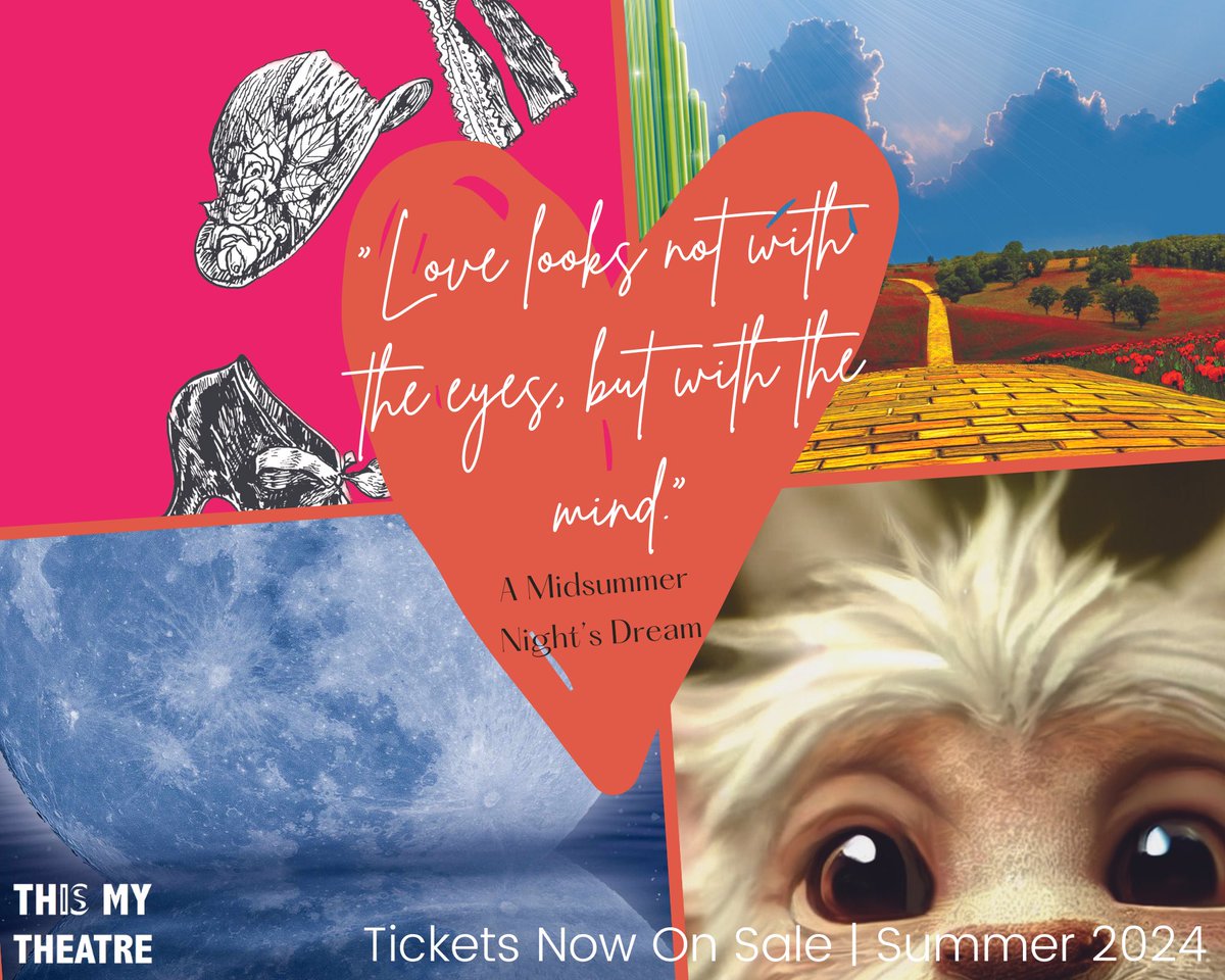 Happy Valentine’s Day, everyone! 💘 
 
Here at This Is My Theatre we have developed a nice little tradition of releasing the tickets for our upcoming Spring/Summer shows each year on February 14th. This year we feel our programme positively bursts with all things ❤️

…