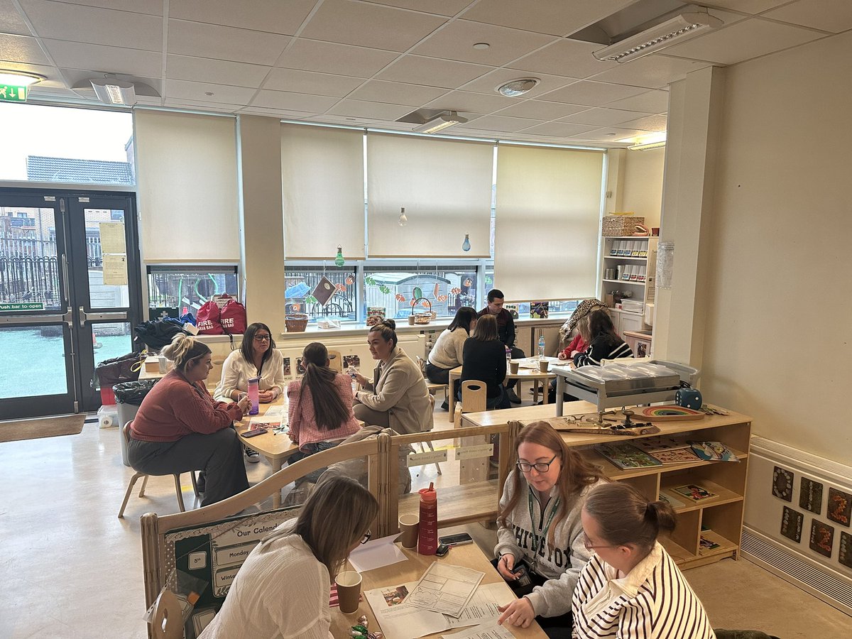 A lovely morning engaging in meaningful conversations regarding moderation. Thank you to the staff attending. <a href="/LochviewS/">Lochview Nursery School</a> <a href="/BuchlyvieN/">BuchlyvieNursery1</a> <a href="/ELCHeather/">Heather Douglas</a> @Doug_GCC