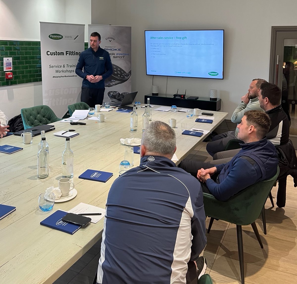 It was great to get our series of Custom Fitting and Education Workshops underway yesterday. Our first session was with @CallawayGolfEU at @TheBelfryHotel We look forward to seeing many more members in the weeks ahead. #HelpingYourBusinessGrow