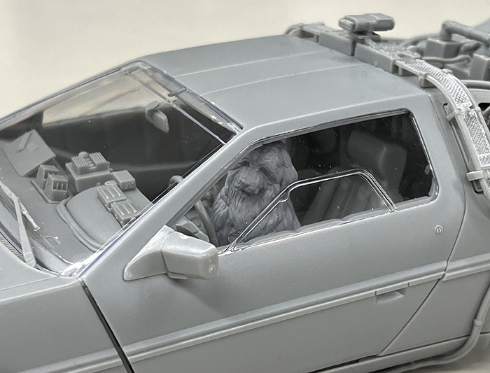 アオシマオンライン限定に付いてくるアインシュタインフィギュアです