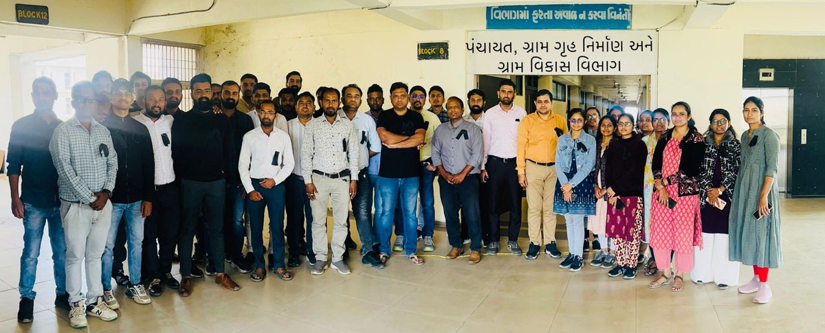 The Gujarat Sachivalaya Staff Association (@gssa_staff) on Twitter photo સચિવાલય સંકુલ ખાતે કર્મચારીઓ દ્વારા કાળી પટ્ટી ધારણ કરી ફરજ બજાવવામાં આવી. Restore_OPS, Remove Fix_Pay <a href="/PMOIndia/">PMO India</a> <a href="/AmitShah/">Amit Shah</a> <a href="/CMOGuj/">CMO Gujarat</a> <a href="/KanuDesai180/">Kanu Desai</a> <a href="/irushikeshpatel/">Rushikesh Patel</a> <a href="/InfoGujarat/">Gujarat Information</a> <a href="/Janak_Sutariyaa/">Janak sutariya</a> <a href="/devanshijoshi71/">Devanshi Joshi</a> <a href="/Vivekdoza/">Vivekk Oza</a> <a href="/RonakABPAsmita/">Ronak patel</a> <a href="/dmpatel1961/">Dilip Patel દિલીપ પટેલ</a> <a href="/gopimaniar/">Gopi Maniar ghanghar</a> સચિવાલય સંકુલ ખાતે કર્મચારીઓ દ્વારા કાળી પટ્ટી ધારણ કરી ફરજ બજાવવામાં આવી. Restore_OPS, Remove Fix_Pay <a href="/PMOIndia/">PMO India</a> <a href="/AmitShah/">Amit Shah</a> <a href="/CMOGuj/">CMO Gujarat</a> <a href="/KanuDesai180/">Kanu Desai</a> <a href="/irushikeshpatel/">Rushikesh Patel</a> <a href="/InfoGujarat/">Gujarat Information</a> <a href="/Janak_Sutariyaa/">Janak sutariya</a> <a href="/devanshijoshi71/">Devanshi Joshi</a> <a href="/Vivekdoza/">Vivekk Oza</a> <a href="/RonakABPAsmita/">Ronak patel</a> <a href="/dmpatel1961/">Dilip Patel દિલીપ પટેલ</a> <a href="/gopimaniar/">Gopi Maniar ghanghar</a>