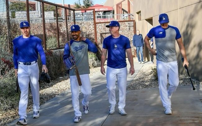 ドジャース打線、主力4人が集う！🔥 ・フリーマン ・ベッツ ・ウィル
