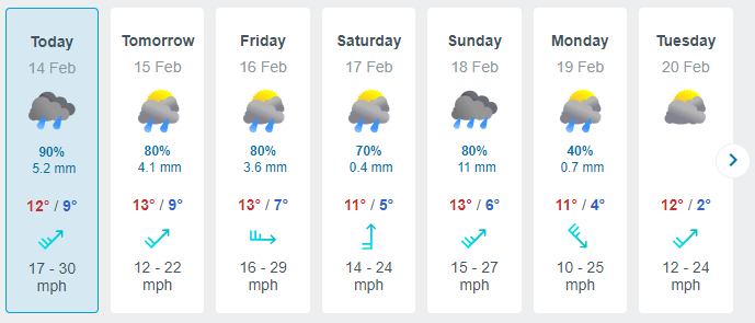 canniman777's tweet photo. Nothing like getting back from 2 lovely weeks away in the sunshine to this..... 🫤

Even for February, this is bad!!! 😵‍💫

#Weather #UK #Rain #MichaelFish https://t.co/CupmgUZjrl
