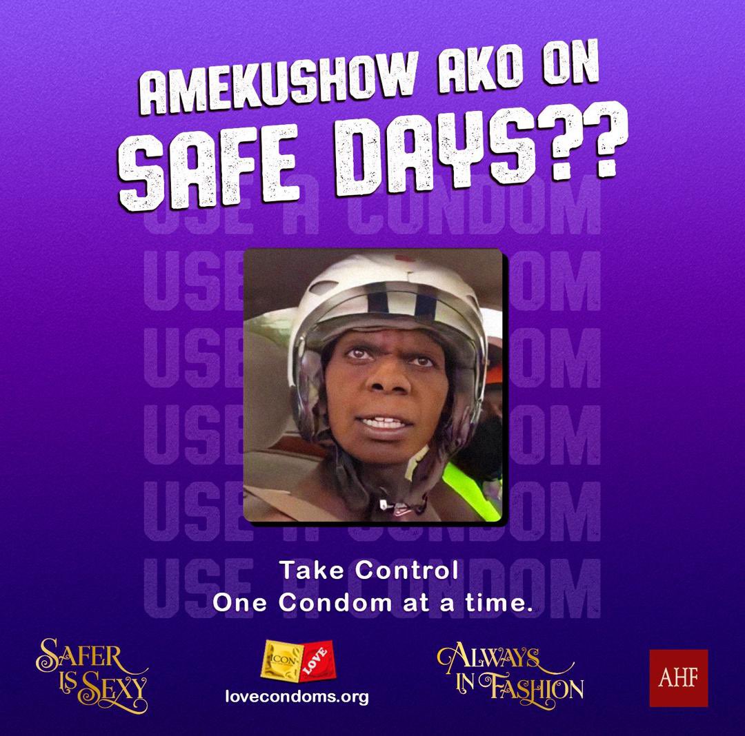 MAbubanks's tweet photo. On this #ValentinesDay ,let's remember that being #AlwaysInFashion and prioritizing #SaferSex is what truly matters. So, kindly grab that condom and wear it with pride today.
And why not Cause #SaferIsSexy https://t.co/QItaX03aC5
