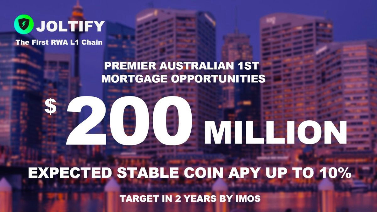 .<a href="/joltify_finance/">Joltify_Finance | First RWA L1 Chain</a> is excited to announce Xiaohu (Tiger) Liu, CEO of Wealth Pi Fund wealthpi.com.au!  With a remarkable track record of over 4.6B+ AUD (~3B+ USD) transaction experience in his career, his team has funded 118 projects without a single dollar of principal and