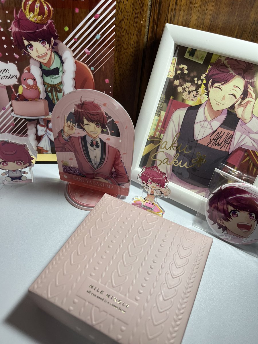 N9yPb's tweet photo. 🫰🏻HappyValentine🍫´-
今年はテスト期間だから、マカロンは断念😭
生チョコとグミ作ったよ♡
 #佐久間咲也
 #A3 https://t.co/sdbzp7sB1N