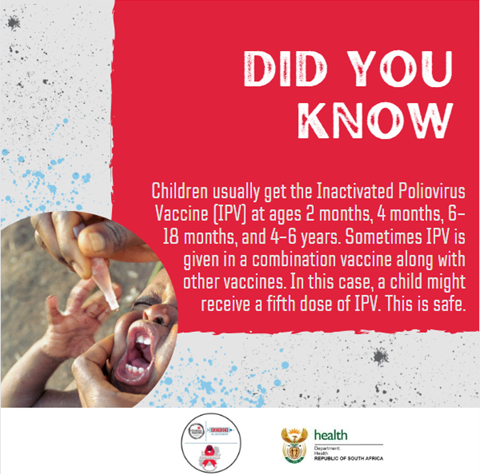 Inactivated Poliovirus Vaccine (IPV) is safe for children. #PolioFree #CCF #RCCE #Ndoh