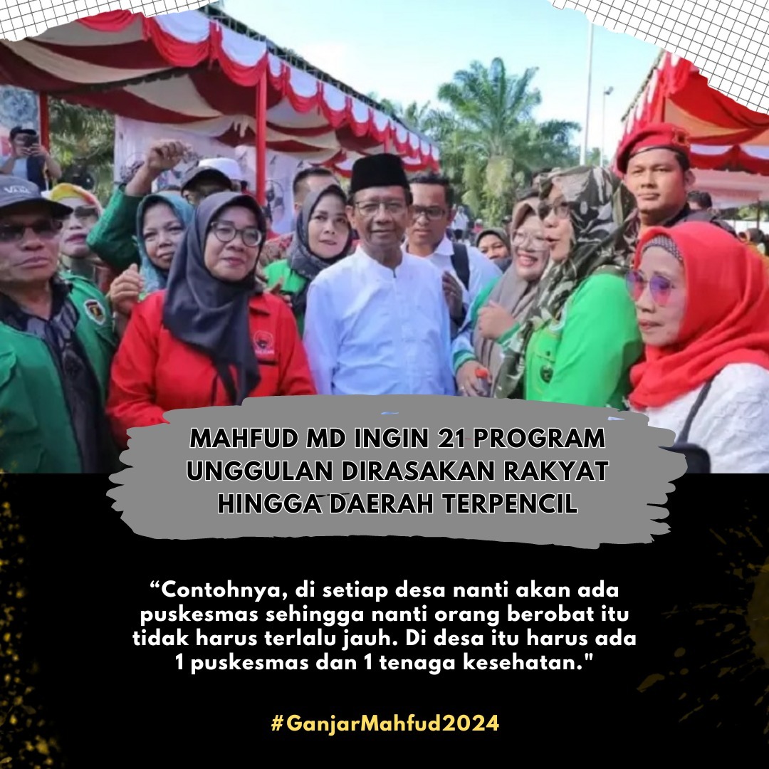 Gerak Cepat Untuk Indonesia Lebih Baik 
#GanjarPranowo #GanjarMahfud #GanjarMahfudSatset #GanjarMahfudUNtukIndonesia