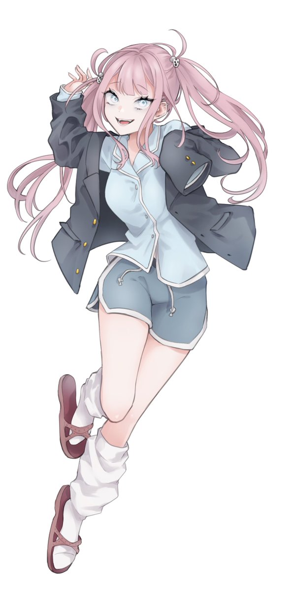 long_long_megm's tweet photo. それっぽい立ち絵とただのSD
＃イラスト　#うちの子 https://t.co/xdn5x5Swv5