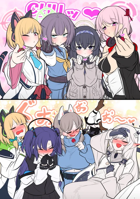 #Fランキヴォトス
女神達のバレンタインKISS❤ 