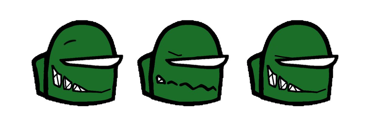 RandomUser820's tweet photo. Vs. Impostor icons remake(pt. 1)
•Red
•Meltdown Red
•Green (disguise)
•Green
#vsimpostor 
#fridaynightfunkin 
#FNF
#Amongus https://t.co/B3yu44oxmD
