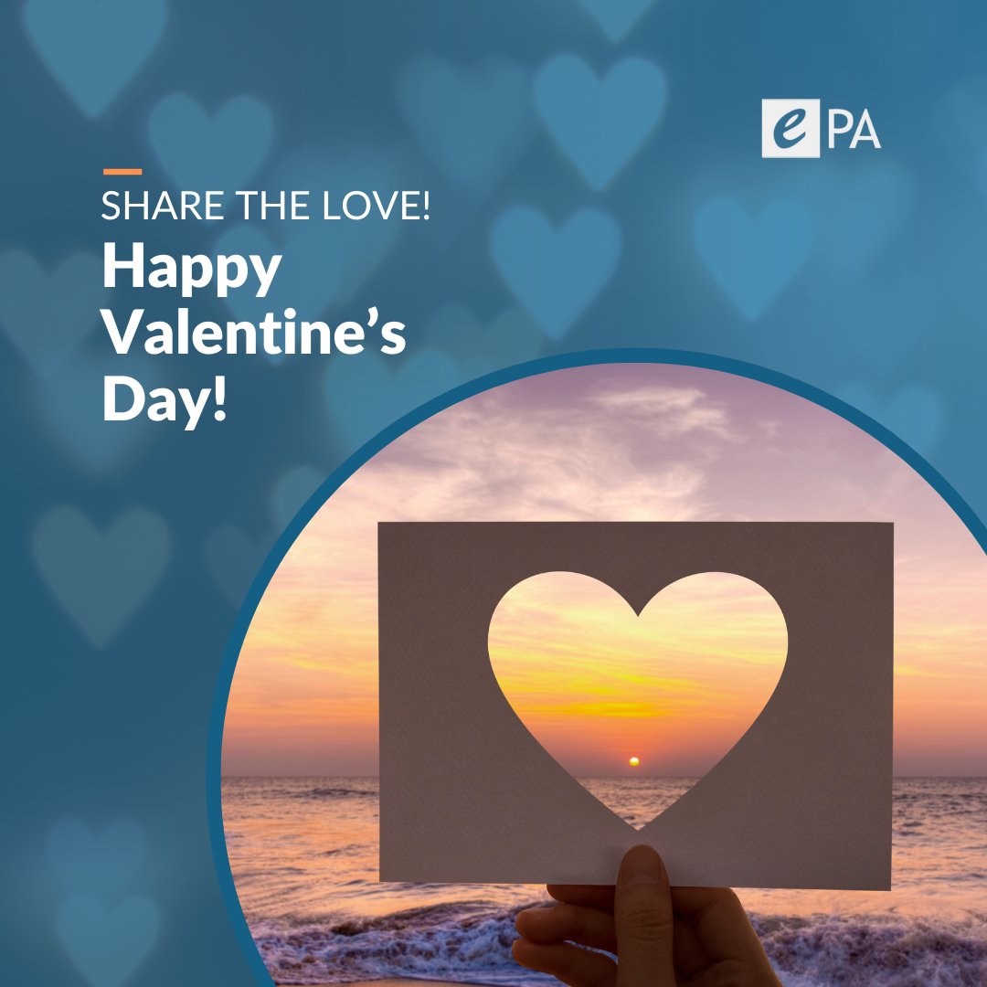 ePA_virtualserv's tweet photo. Happy Valentine’s Day to everyone, may love be in the air today<3

With love, e-PA Team

#ValentinesDay https://t.co/I5tbJoV9pG