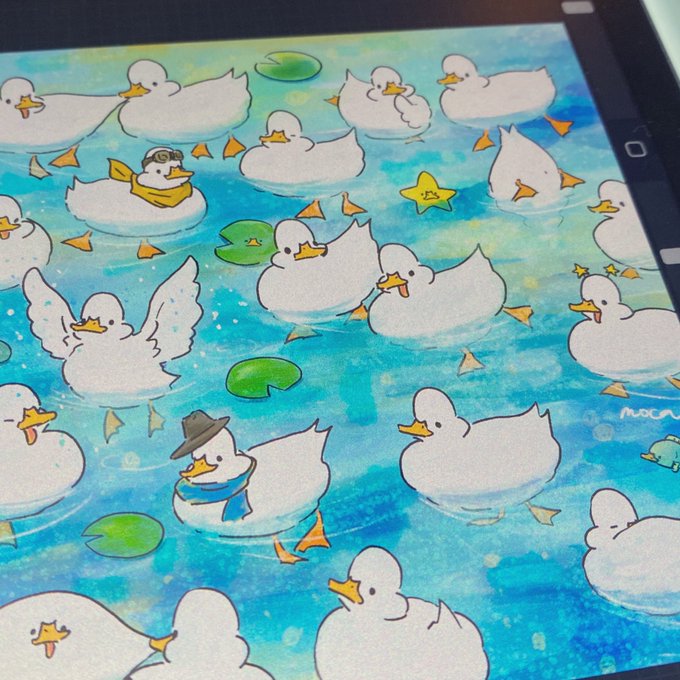 「duck traditional media」 illustration images(Latest)