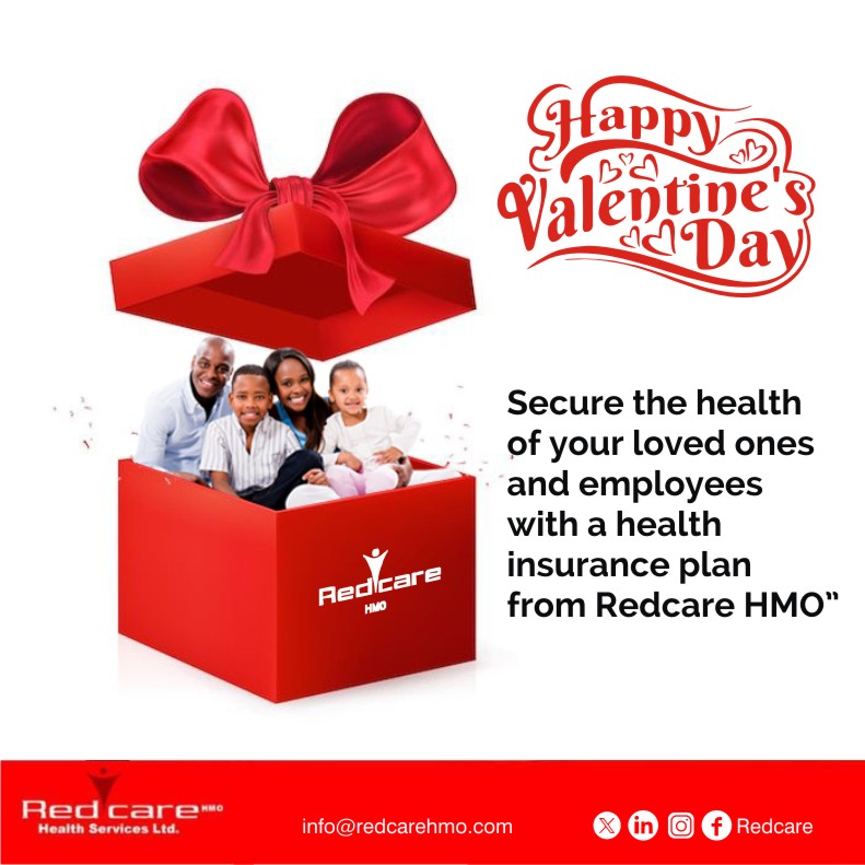 RedcareHMO's tweet photo. Happy Valentine's Day from everyone one of us at Redcare HMO.

Remember, we are here to support you, your loved ones or employees every step of the way.

#Redcarehmo #valentinesday2024 #healthinsurance #healthcare https://t.co/jokmkvyzeN