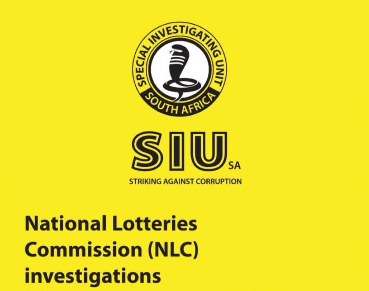 #SIUWorkingForYou|LOTTO HEIST: SIU completes 90% of phase two in the NLC investigation and makes new revelations. (Infographics to follow)