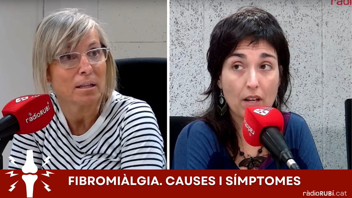 radiorubicat's tweet photo. Avui a @radiorubicat hem parlat sobre la fibromiàlgia, una malaltia que afecta 4 vegades més les dones que els homes. I ho hem fet amb el Grup d'Abordatge del dolor persistent de @CAPMutuaRubi. Mira aquí l'entrevista ⤵️⤵️ #rubicity
https://t.co/qhy6j2lpyt https://t.co/p3mvJVl8Ag