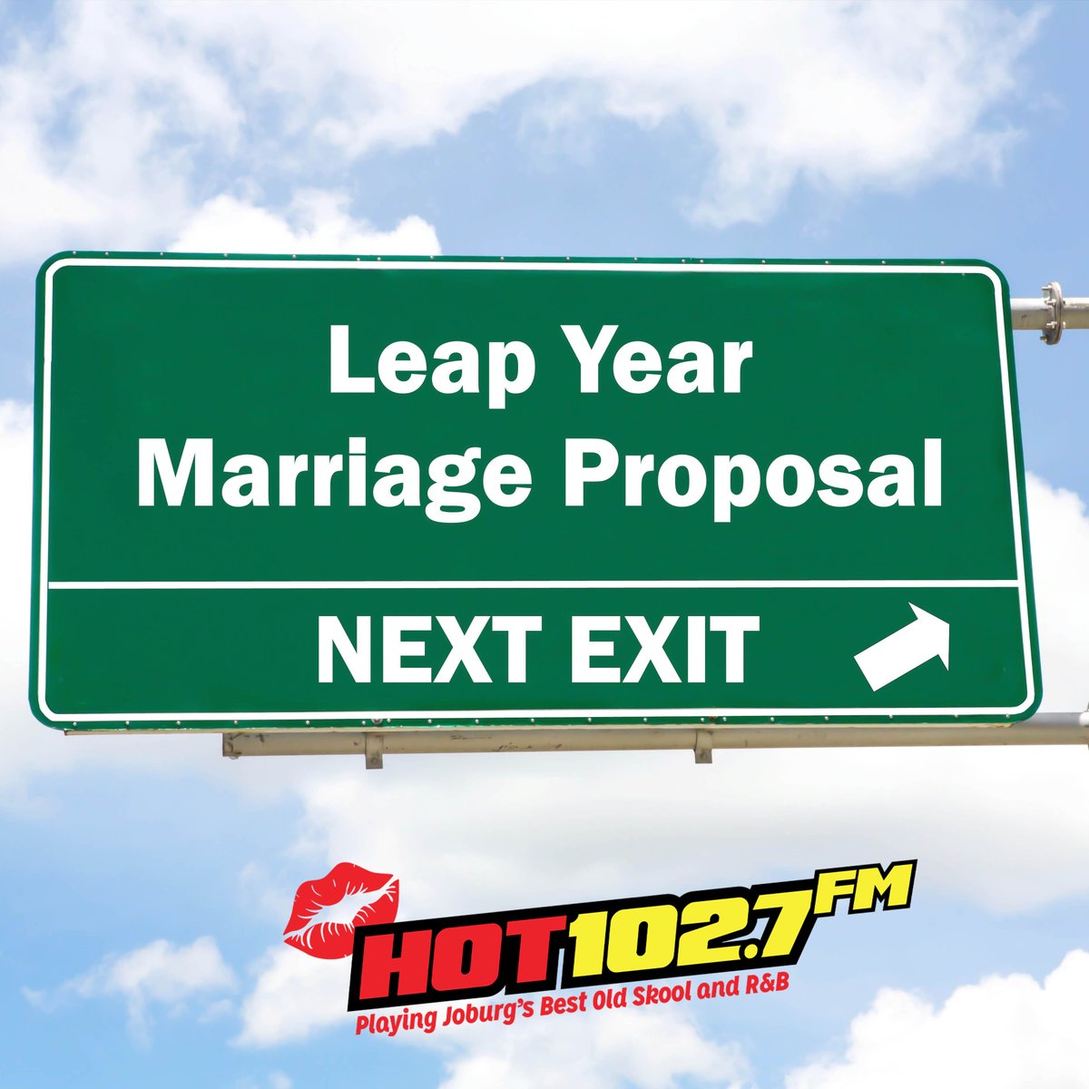 With it being Valentine’s Day and a leap year, this year.
Tayla decided she would take up the challenge topropose, live on Hot 1027 Breakfast to her boyfriend, Dustin and this is how it went down.

iono.fm/e/1406054