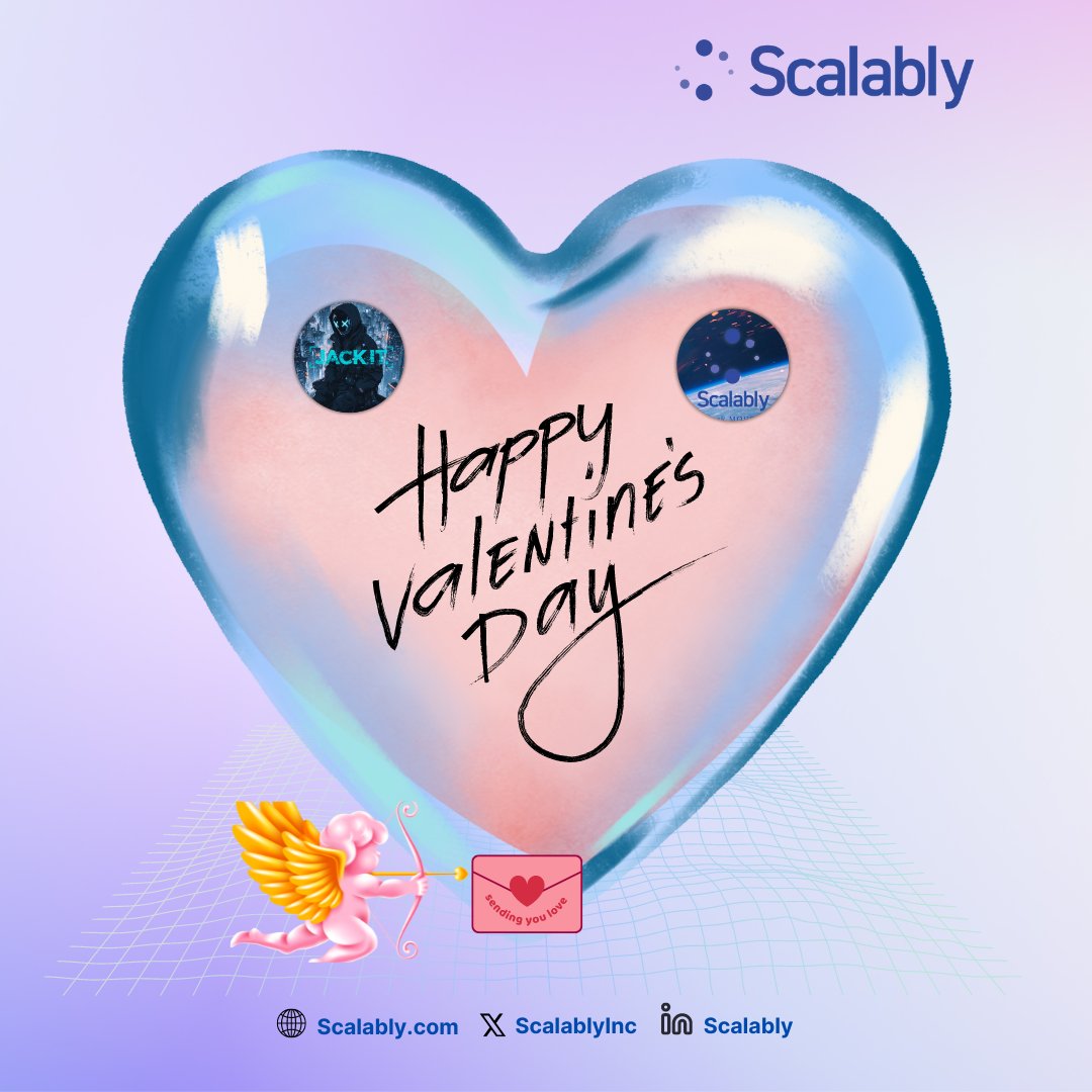 Happy Valentine's Day, everyone!💖 
<a href="/Scalablyinc/">Scalably - CommunityTech startup</a>, we strive to continue building an one stop global community marketing platform. Gaming community is one of our focus. Upcoming event is the collaboration with <a href="/JACKITgg/">JACKIT🐺モバMOBA応援🐺</a> on Tournament of Tournaments (ToT), a competition for mobile