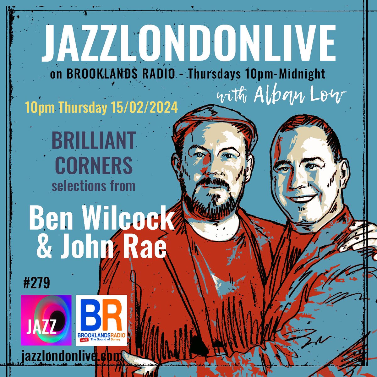 Tune into @jazzlondonlive this Thursday @brooklandsradio to hear the influences behind NZ pianist Ben Wilcock and Wellington-based Scottish drummer John Rae’s enthusiastically received new album, Splendid Isolation.