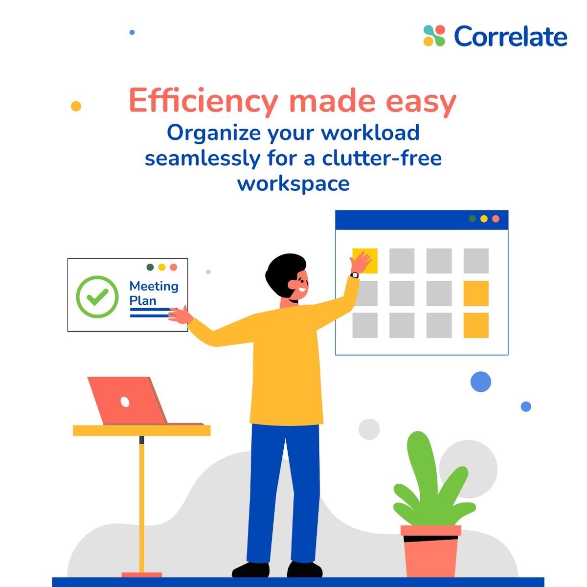 we_correlate's tweet image. Welcome to workspace perfection with Correlate! Say farewell to clutter and hello to efficiency. Seamlessly plan meetings, share docs, collaborate! Transform chaos into clarity! 

Try it now: app.correlate.com 

#Productivity #EffortlessCollaboration #StreamlinedWorkspace