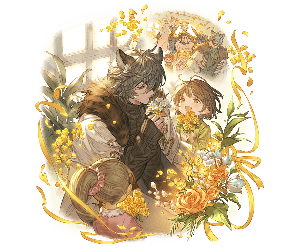 バレンタインネハンの上限解放イラスト