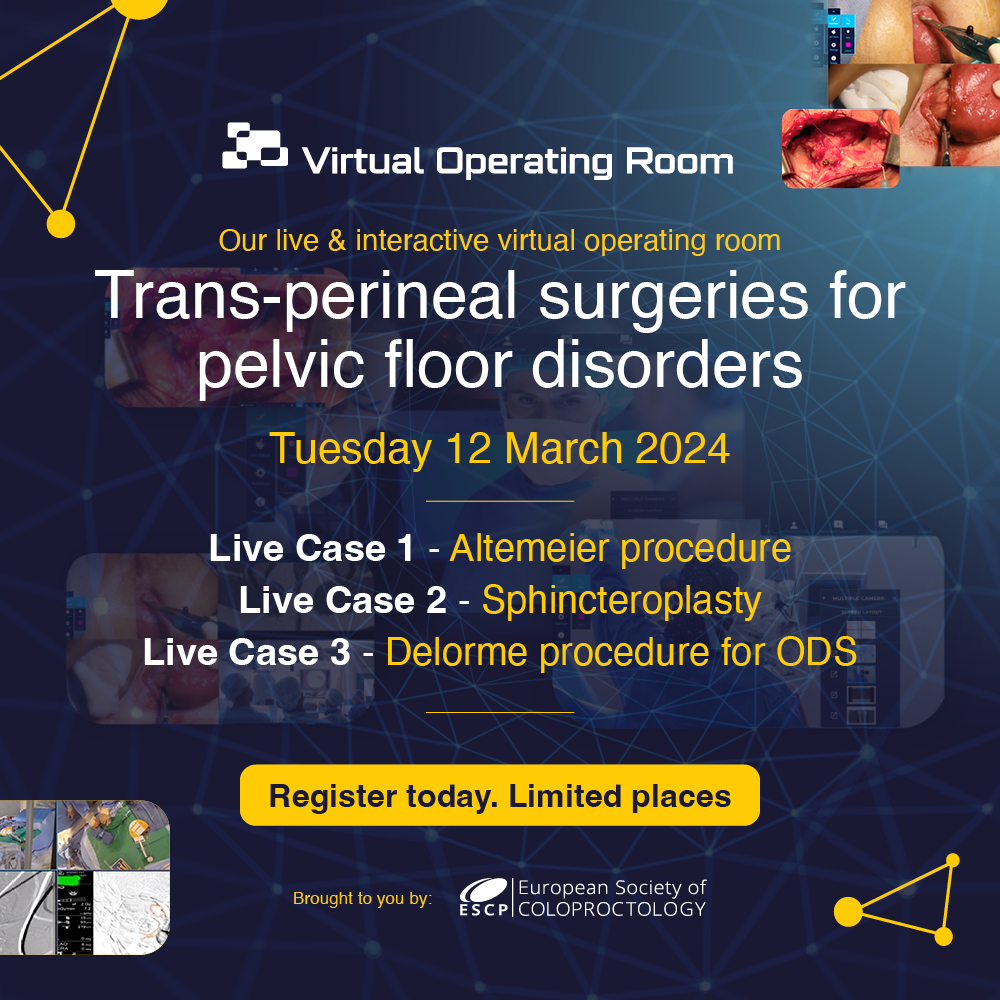 Join us for 3 live cases and tips and tricks in our second Virtual Operating Room on Trans-Perineal Surgeries for Pelvic Floor Disorders.

Register now: i.mtr.cool/cydhimgdxy

#PelvicFloorSurgery #VirtualOR