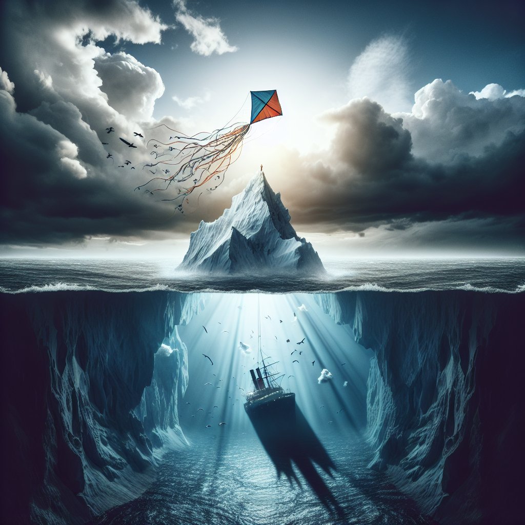 Cryptocurrencies soared, reaching new heights!
T-r-e-n-d
soars h-i-g-h
Swaying on the edge,
D-a-n-g-e-r
lurks beneath,
Whispers of success,
Echoing, F-a-d-i-n-g,
Doom concealed in ascent,
As the summit crumbles, C-r-a-c-k-l-i-n-g.
