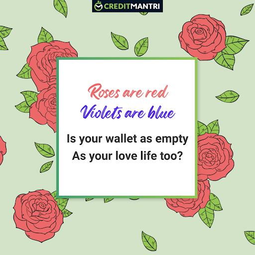 Cash ke liye Moye Moye.. harroz?

Not anymore when you can apply for instant loans on CreditMantri!

Check your eligibility now: shorturl.at/bjz38

#valentines #valentines2024 #valentinesdaygifts #vday #creditcards #LoanSolutions #creditscore #creditscoresmatter