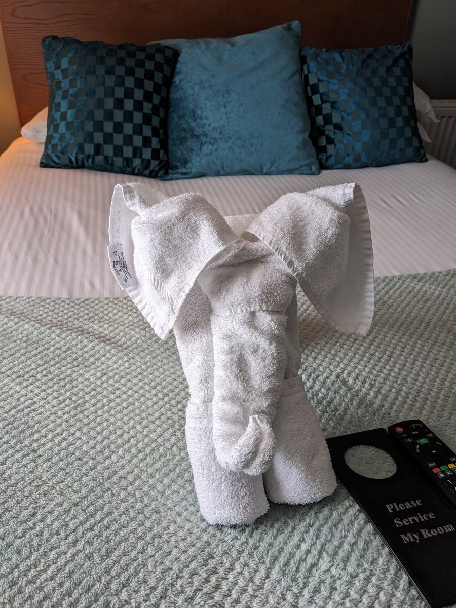 Wonderful evening yesterday discussing spies and international law. Excellent hosting by @CWDlancaster, and lots of interesting and useful comments and suggestions. I should also mention @sunhotelbar providing one of the cutest welcome of any hotel 👇 - fabulous stay 😊
