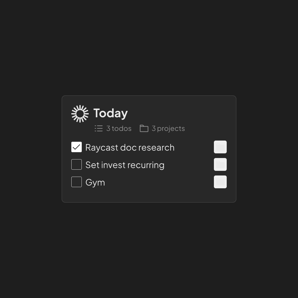 Catalina_Melnic's tweet image. I created my first Raycast extension 🤩 planning to dive more into it today
Also I want to config recurring investments

*I'm not a financial guru, don't ask me about any investing advices*

What are your plans for today? Have you tried Raycast?

#buildinpublic #morrow
