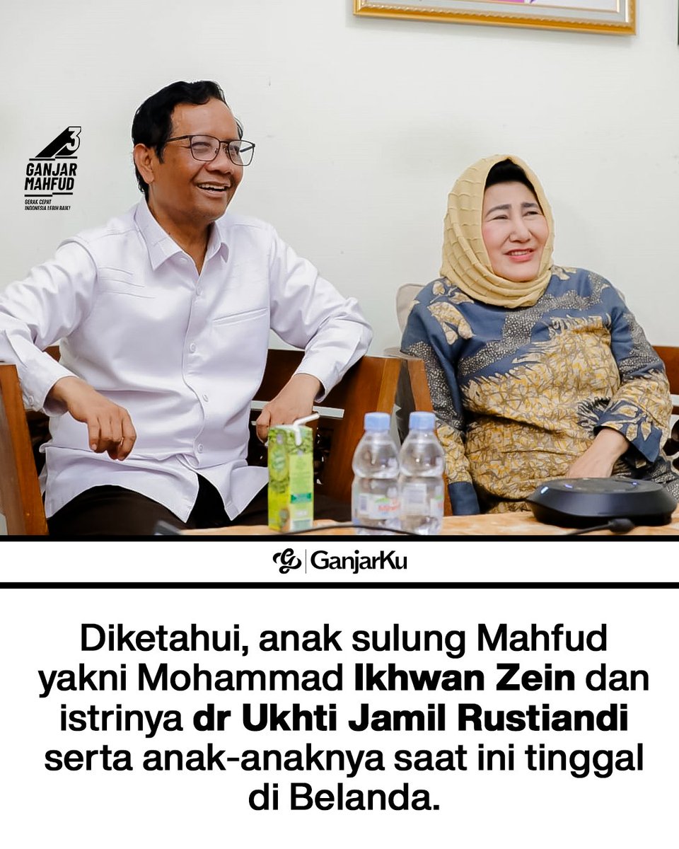 GanjarKu_'s tweet photo. Mantan Menko Polhukam ini juga mengatakan bahwa anaknya menceritakan perihal pelaksanaan pemilu untuk warga negara Indonesia (WNI) yang berada di Belanda.

"Sudah. Sudah cerita dia (Ikhwan Zein). Sudah milih di Belanda sudah ada quick countnya," kata Mahfud saat diwawancarai.

Dia melanjutkan, anaknya bercerita bahwa jalannya pemilu untuk WNI di negeri kincir angin tersebut berjalan lancar tanpa kendala.

Quick Count Komeng Jakarta Selatan #Pemilu2024 Partai Buruh Papua Jam 1 Ngelipetnya Madura Heru Budi #Pilpres2024 Birukan TPS Banjir DPR RI