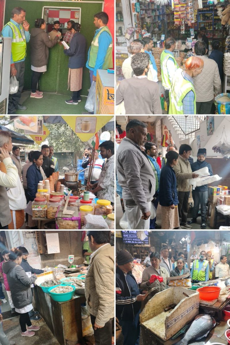 SBM_MCD's tweet photo. Under guidance of @DCSOUTHZONE, ITC WOW with South zonal sanitation team created an awarness on harmful effect of using SUP amongst the market goers and street vendors at Market- 1, Chittaranjan Park- Ward No- 171
#beatsingleuseplastic
@LtGovDelhi
@OberoiShelly
@GyaneshBharti1 https://t.co/yT0iASSywe