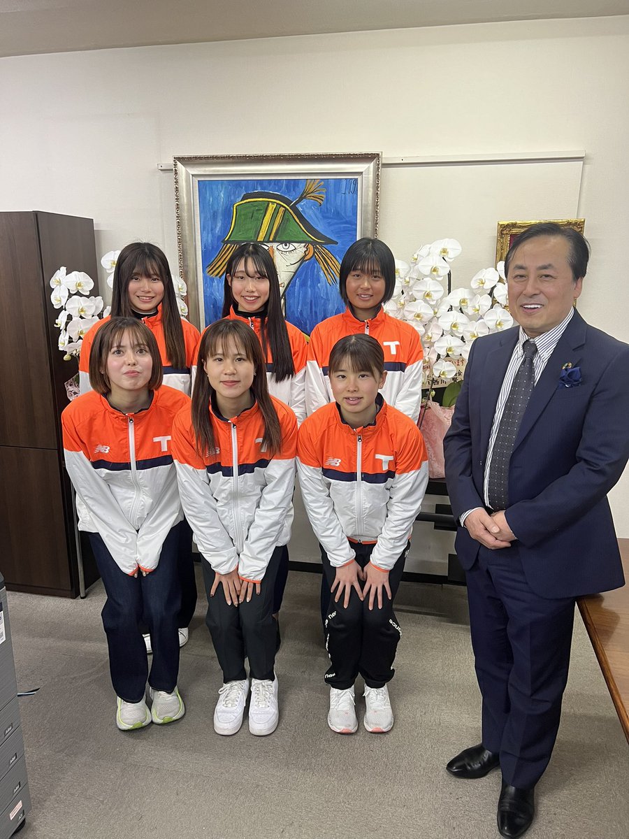 takudai_ekiden's tweet photo. いつもスポンサーとしてお世話になっているデンカエレクトロン株式会社様に会社訪問させて頂きました！ https://t.co/yOR1H3flVT