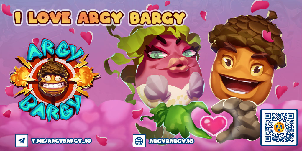 Hey Argy Bargy fam!💥

This Valentine's Day❤️, we're mixing love with laughs in our meme contest! Show off your meme magic and your love for Argy Bargy on Twitter. Here's the drill:

👍Whip up a Valentine's-themed meme with an Argy Bargy twist.
🖥Tweet it with "I love Argy Bargy"
