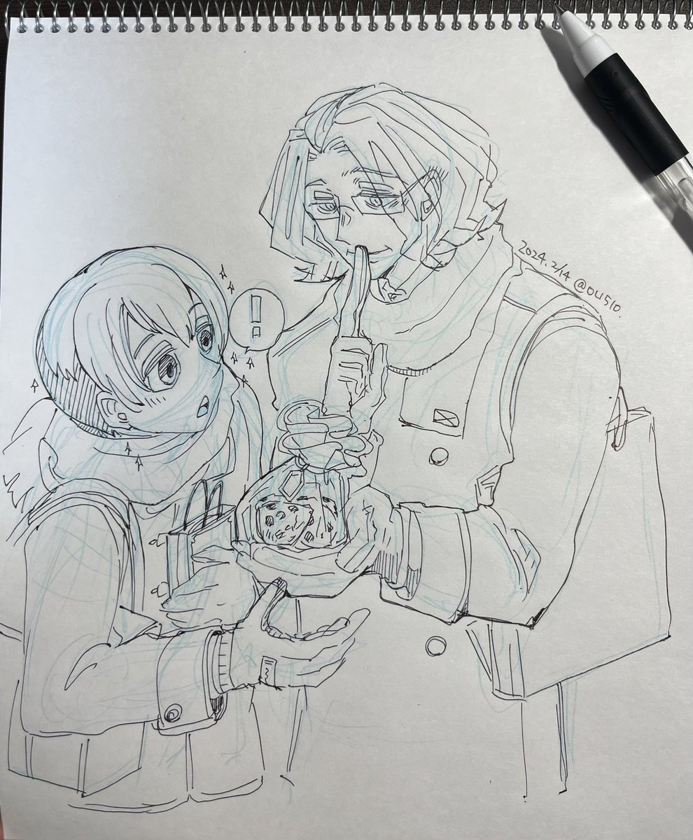 今日という日なので、今朝のはるしずです。