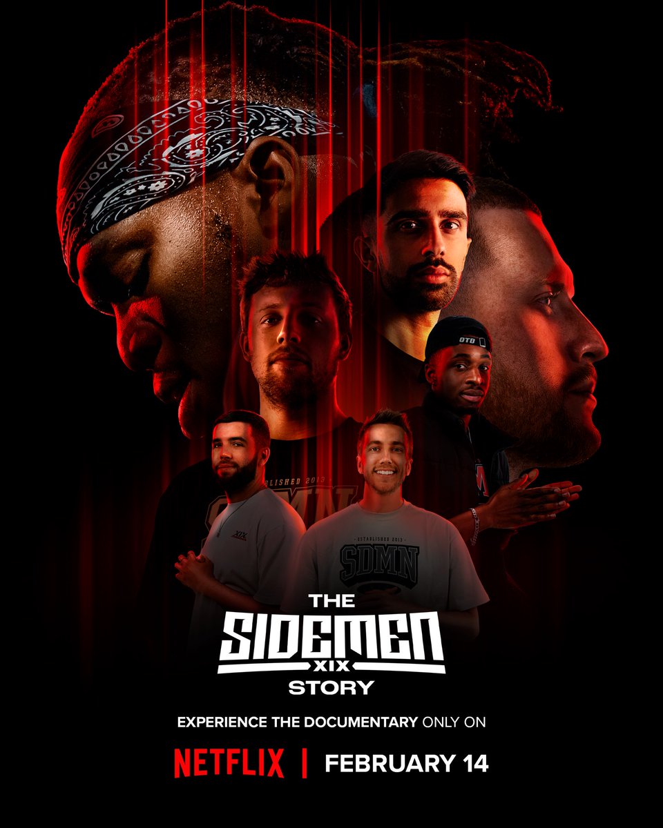 The Sidemen Story is now available on Netflix 🎥 Thank you to all of you lot, this wouldn’t have been possible without you ❤️