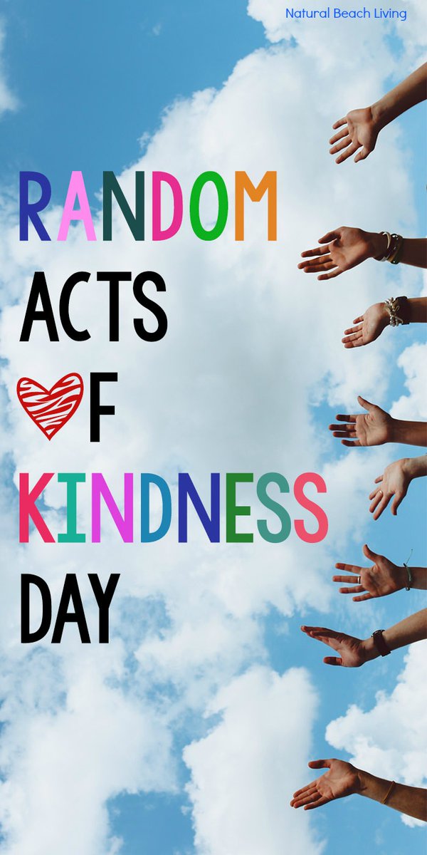 ChildrenID's tweet image. It is important that we all remember to be kind🥰
🤩Today we celebrate random acts of kindness day so why not be kind to those around you From giving up your seat🪑 to holding a door 🚪for a stranger No act of kindness goes un noticed... and don't forget kindness is contagious 🥰