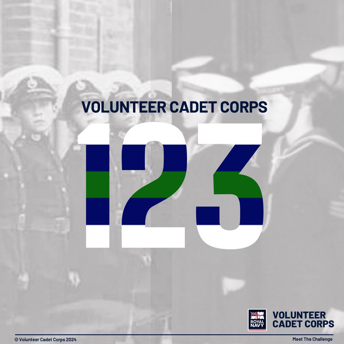 Happy Birthday! It's 123 years since the Admiralty approved the formation of the @RoyalMarines Artillery Cadet Corps at Eastney. Joined by the Royal Naval Cadet Corps in 1904 to later become @VCCcadets.