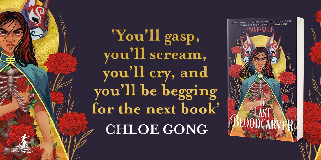 The Last Bloodcarver by <a href="/vanessalewrites/">Vanessa Le</a> is out now!⚔️

bit.ly/the-last-blood…