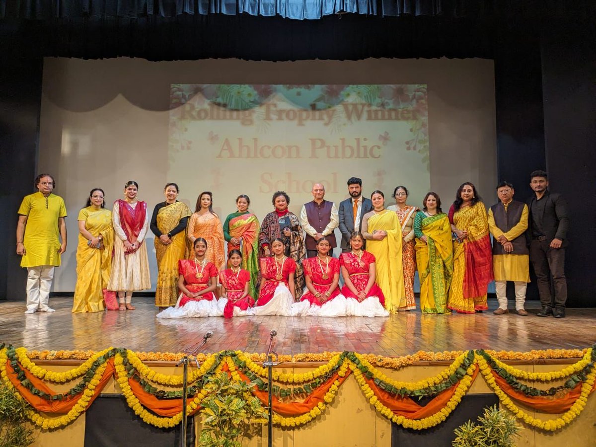 On Vasant Panchami, #AhlconIntl bloomed in the colours of creativity n talent with accolades ⭐️💐 Witnessing the magic of artistic prowess through motivational speech by Smt. Alaknanda Das Gupta Ji n mesmerising dance by Ms. Mannat Misra @ashokkp @y_sanjay @pntduggal @sunandask21