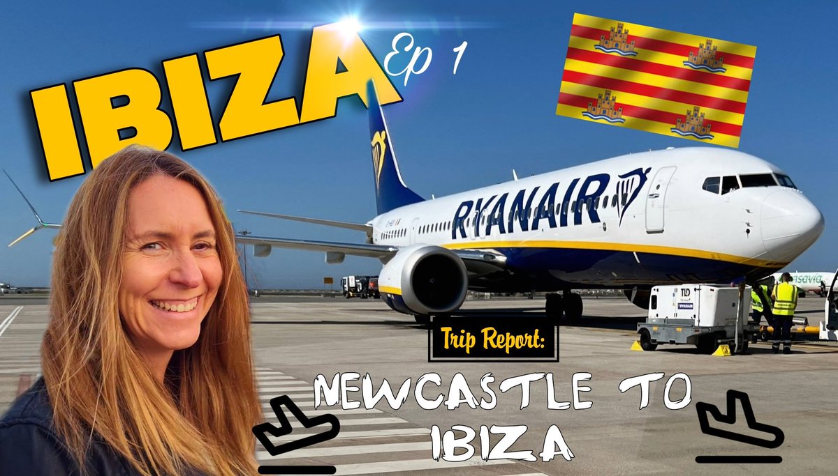 Catch the first episode of our mini series in Ibiza, over on our #YouTube channel.
We take you on our Ryanair flight from #Newcastle to 
#Ibiza.

youtu.be/U5byM6JR7vk
