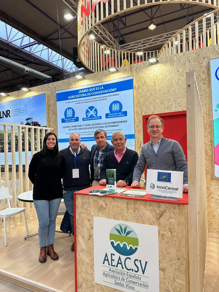 Life Innocereal EU (@life_innocereal) on Twitter photo 📸Images of the European #LIFEInnocereal project at the <a href="/AEACSV/">Ag de Conservación</a> space located at the @mapagob stand during the <a href="/fima_agricola/">FIMA 2026</a> in Zaragoza
🗓️13-17 February 2024
<a href="/LIFEprogramme/">LIFE Programme</a> #LIFEproject 📸Images of the European #LIFEInnocereal project at the <a href="/AEACSV/">Ag de Conservación</a> space located at the @mapagob stand during the <a href="/fima_agricola/">FIMA 2026</a> in Zaragoza
🗓️13-17 February 2024
<a href="/LIFEprogramme/">LIFE Programme</a> #LIFEproject