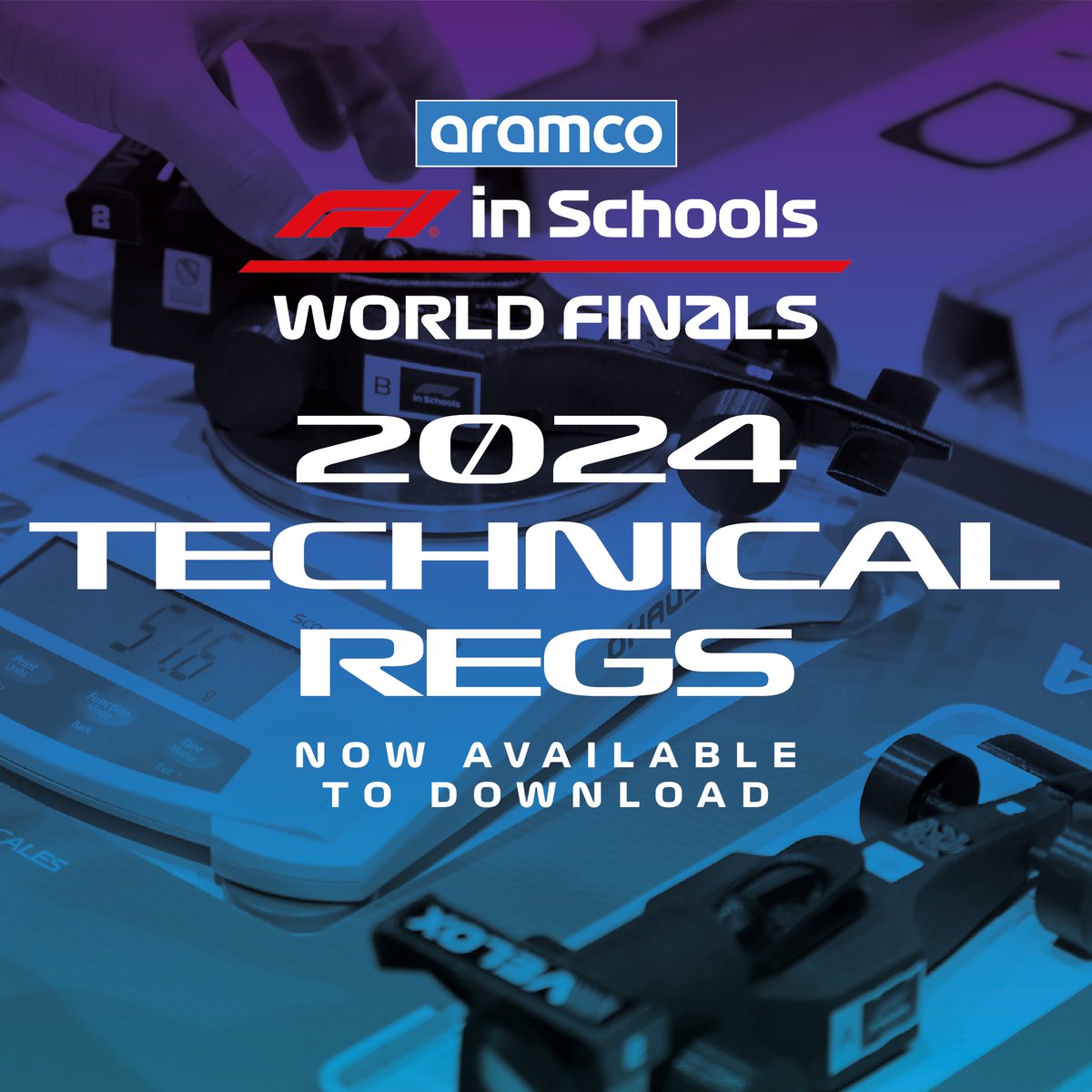 📣 IT’S TIME! 📣 The technical regulations for this year’s @aramco F1 in Schools World Finals are OUT, and now available to download at ow.ly/kfjZ50QAZZ0 So if you’ve got your eye on making it to the global stage of the competition, find out what’s in store for 2024 👀