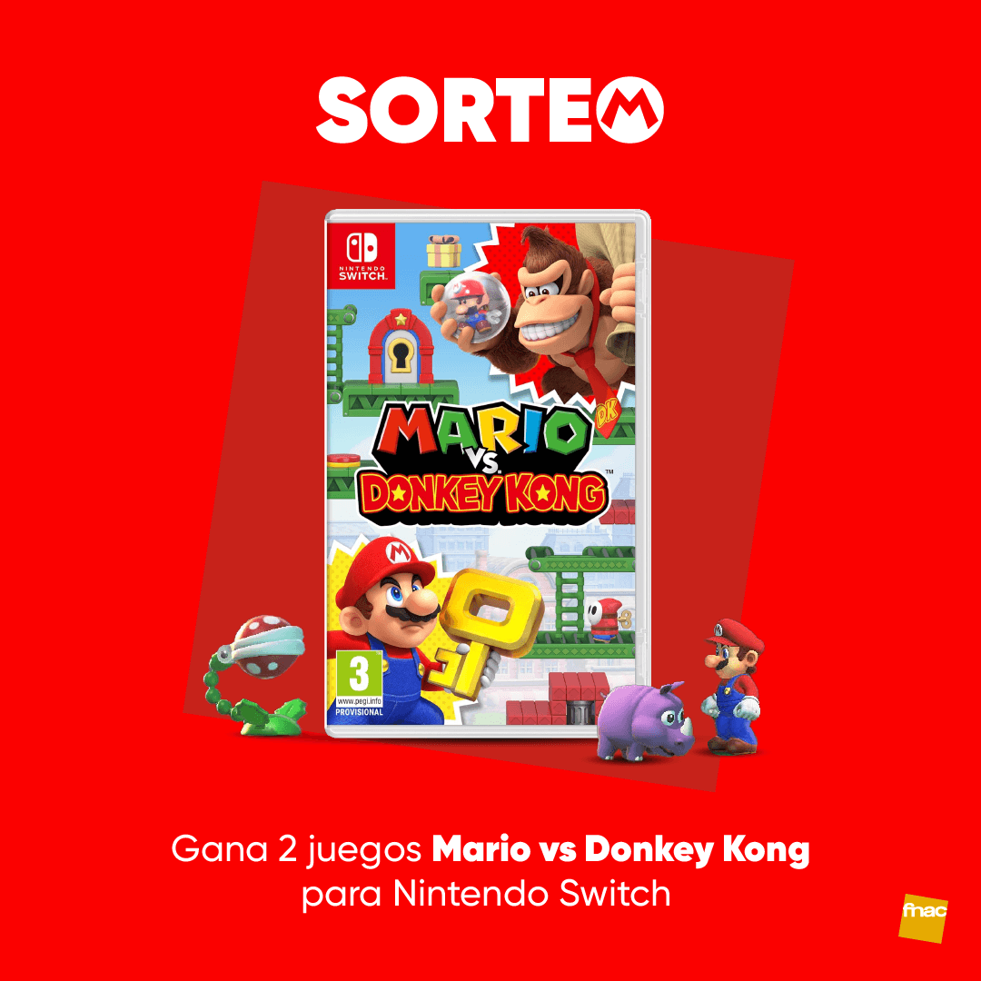 Dónde reservar Mario vs Donkey Kong para Switch al precio más bajo y qué  regalos hay