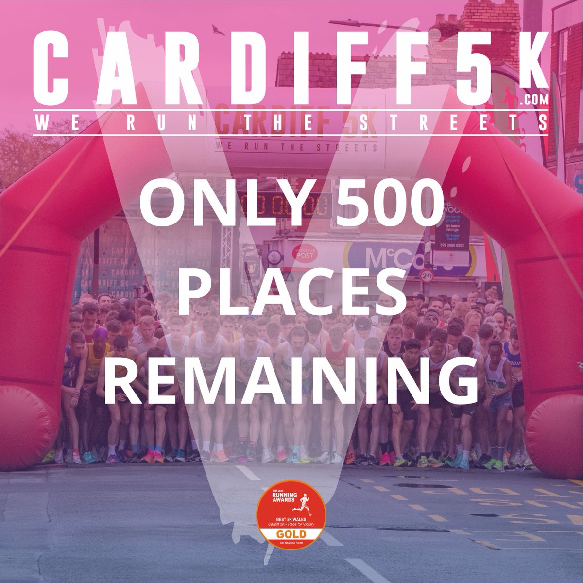 🏁Sunday 5th May 2024 @Cardiff5K 🏴󠁧󠁢󠁷󠁬󠁳󠁿Sign Up NOW Cardiff5K.com to run this unique once a year closed road route 👌 @whs_cardiff @SWalesAthletics @WWalesAthletics @AllWalesSport @runrepublic @racecheck @podium5k @EventsNWales @CardiffTimes @Cardifftweeter @Dai_Sport_