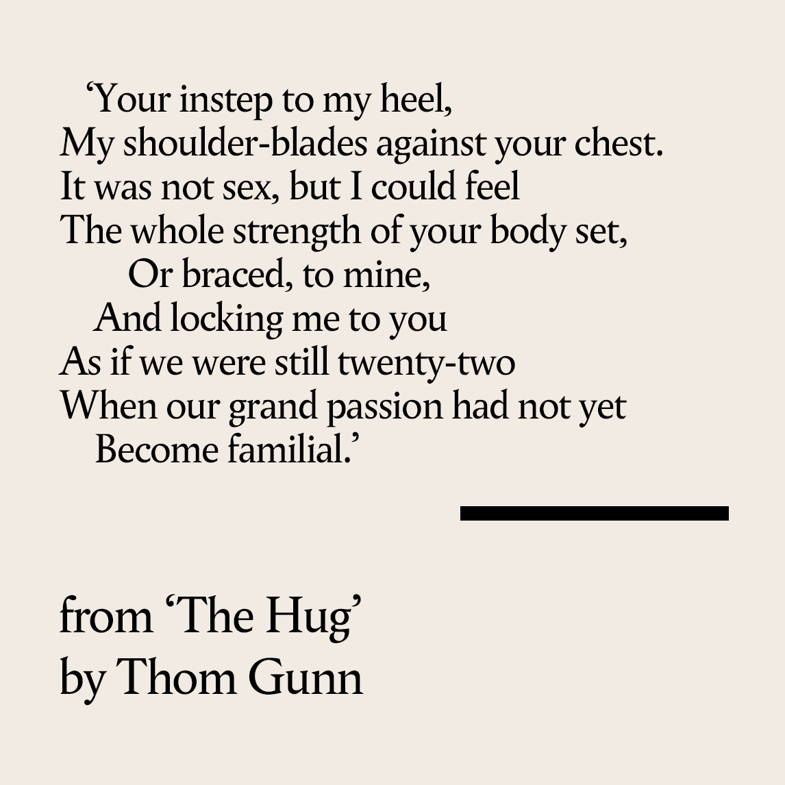 Hug Poetry Quotes