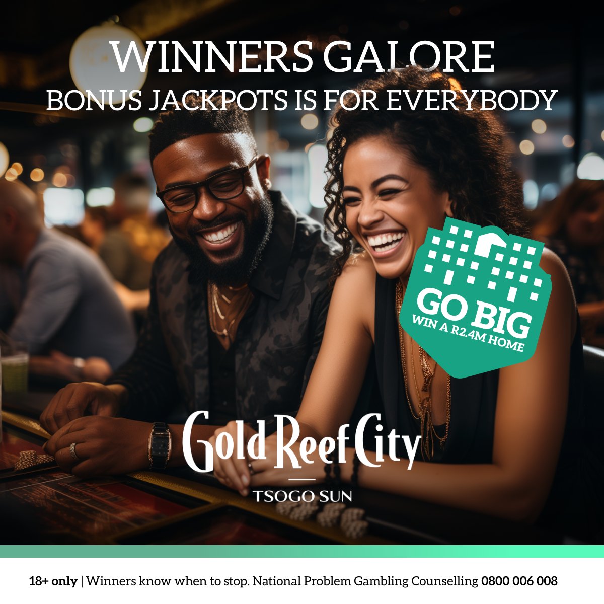 Bonus Jackpots is on tonight and everybody benefits! Q-K-A Rewards cardholders can be random winners if they're actively playing on the winning bank of machines or having a bet at the same table. bit.ly/486qYMH