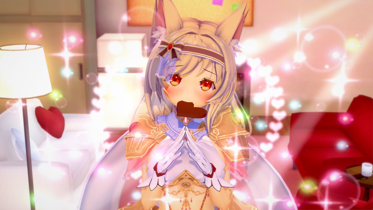 今日の一枚

「にはは…一緒に食べちゃいます…？」

何を？とか聞いちゃダメです！😇
ハッピーバレンタイン

#れじぇくろ
#れじぇくろキャラ再現
※去年の再掲です