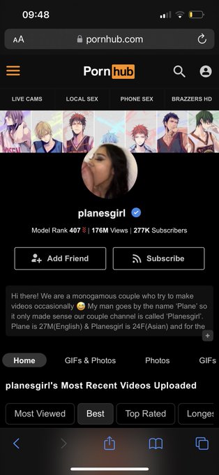 Taking 12 million+ views from my page @Pornhub All pics are in chronological order &amp; the last pic is<a class="tags" href="/tag/pornhub">@pornhub</a><a href="/tag/planesgirl"class="tags"><span>#planesgirl</span></a>